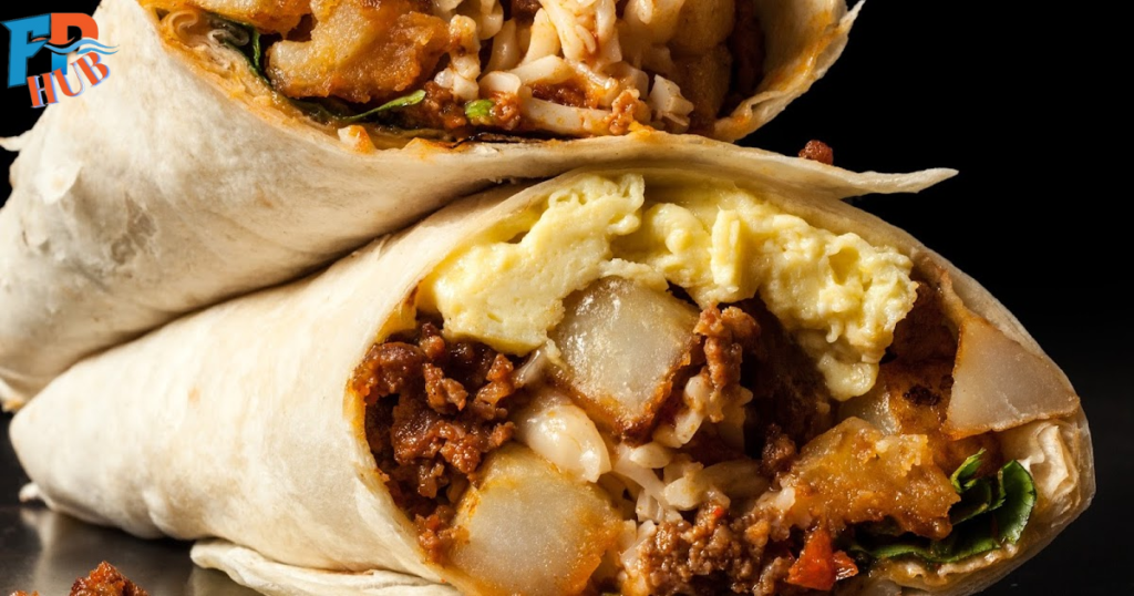 Ultimate Meat and Cheese Breakfast Burrito