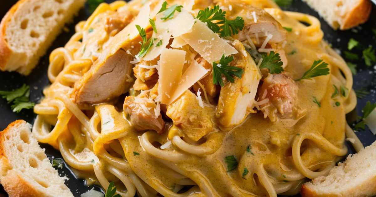 Garlic Parmesan Chicken Pasta: A Creamy Comfort Food Classic