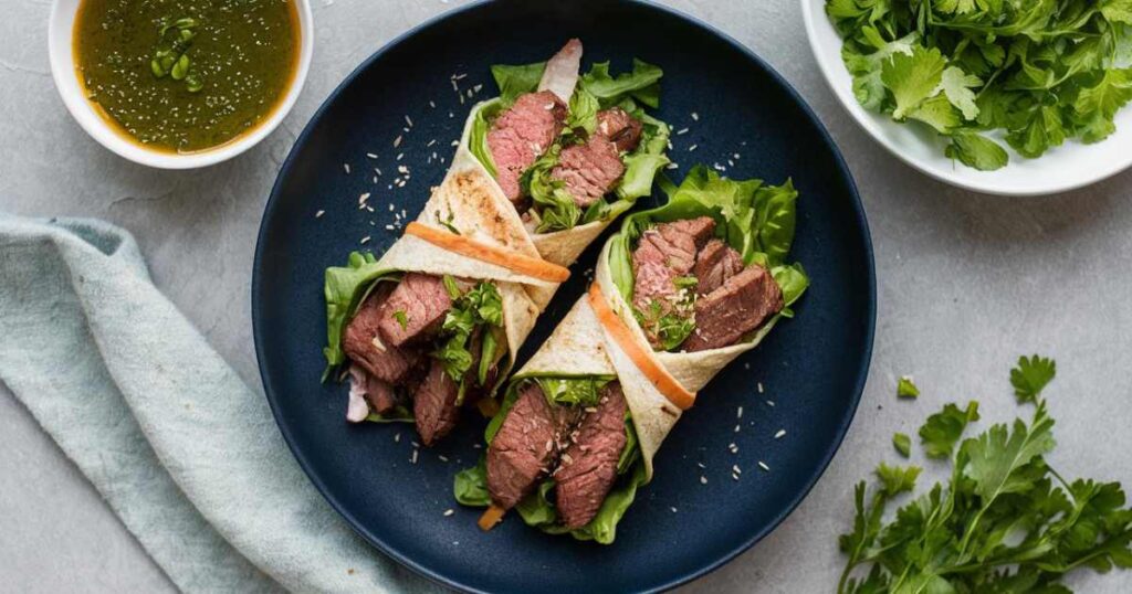 Steak Wraps Are a Breeze to Prepare