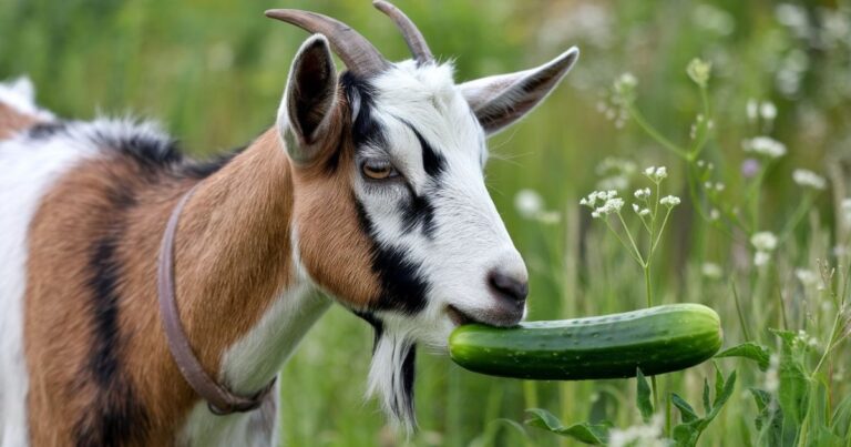 Can Goats Eat Cucumbers