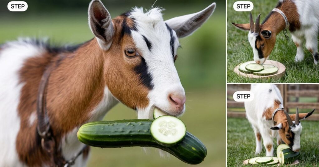 How to Properly Introduce Cucumbers into Your Goat's Diet