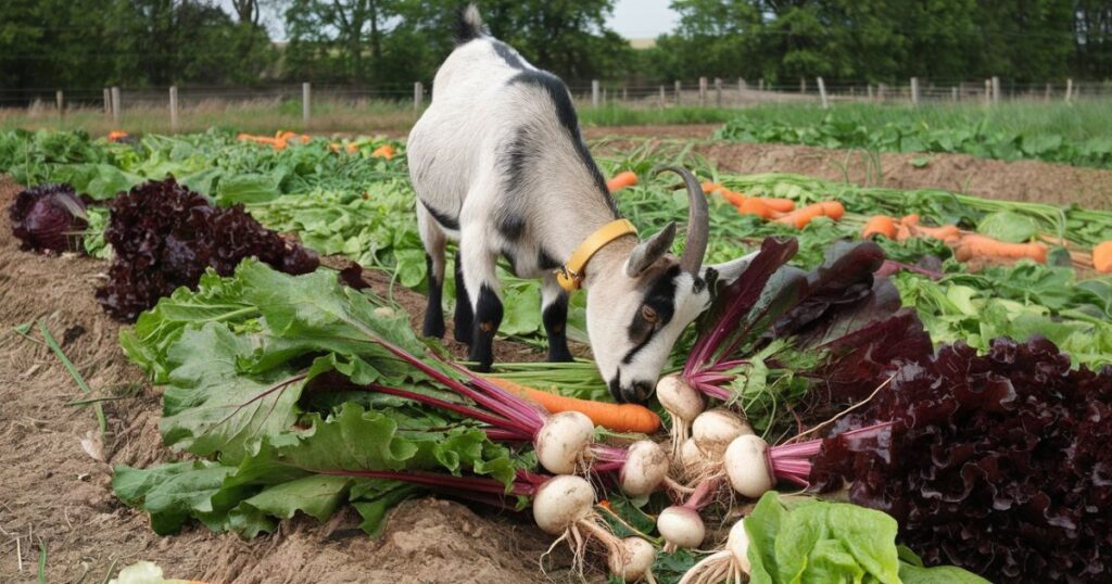 Other Vegetables Goats Can Eat Besides Lettuce