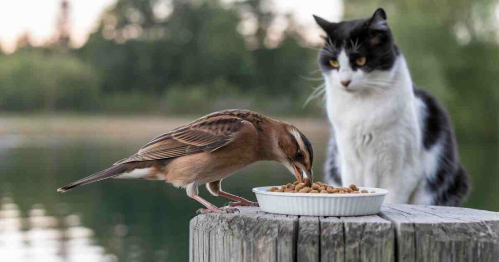 Which Wild Birds Might Eat Cat Food