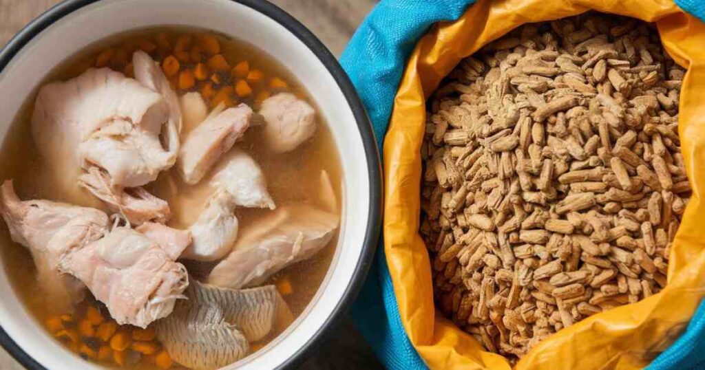 Difference Between Cat Food and Chicken Feed